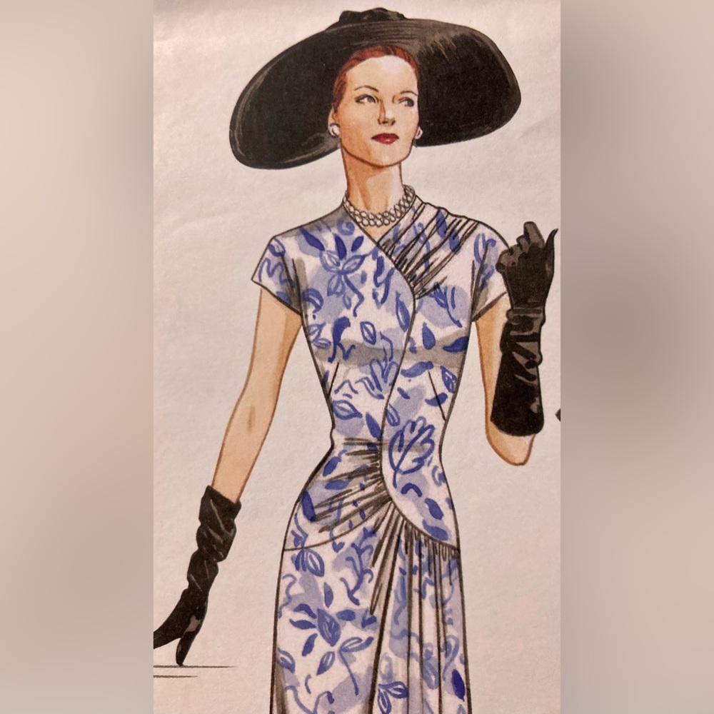 Vogue Vintage Model Original 1948 Design Sewing Pattern V2787 sizes 6,8,10 NWT